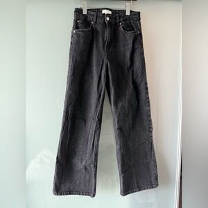 "H&M" Black Wide Legged Jeans